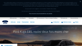 What Ford.fr website looked like in 2019 (4 years ago)