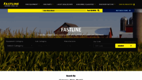 What Fastline.com website looked like in 2019 (4 years ago)