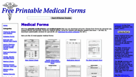 What Freeprintablemedicalforms.com website looked like in 2019 (4 years ago)