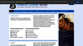 What Friedrich-schiller-archiv.de website looked like in 2019 (4 years ago)