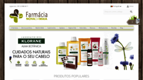 What Farmacianovadamaia.pt website looked like in 2019 (4 years ago)
