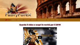What Fabryforex.com website looked like in 2019 (4 years ago)