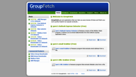 What Free.groupfetch.com website looked like in 2019 (4 years ago)