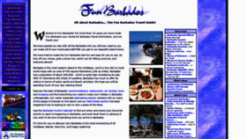 What Funbarbados.com website looked like in 2019 (4 years ago)