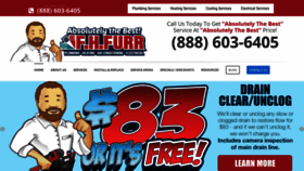 What Fhfurr.com website looked like in 2019 (4 years ago)