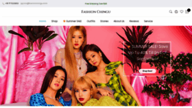What Fashionchingu.com website looked like in 2019 (4 years ago)
