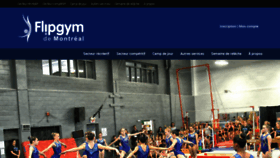 What Flipgym.com website looked like in 2019 (4 years ago)