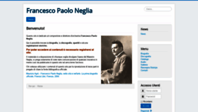 What Francescopaoloneglia.it website looked like in 2019 (4 years ago)
