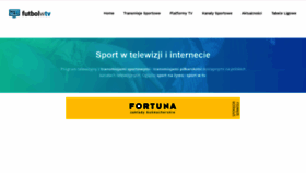 What Futbolwtv.pl website looked like in 2019 (4 years ago)