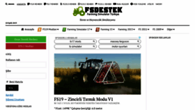 What Farmingsimulatordestek.com website looked like in 2019 (4 years ago)
