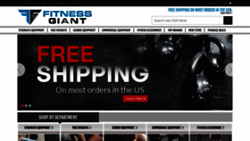 What Fitnessgiant.com website looked like in 2019 (4 years ago)
