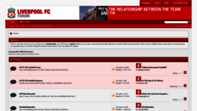 What Forums.liverpoolfc.com website looked like in 2019 (4 years ago)