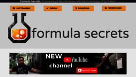 What Formula-secrets.com website looked like in 2019 (4 years ago)