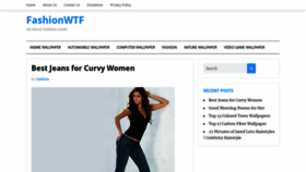 What Fashionwtf.com website looked like in 2019 (4 years ago)