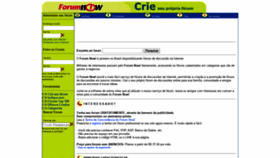 What Forumnow.com.br website looked like in 2019 (4 years ago)