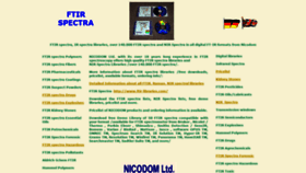What Ftir.cz website looked like in 2019 (4 years ago)