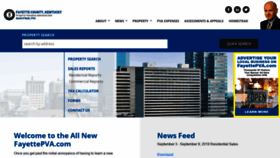 What Fayettepva.com website looked like in 2019 (4 years ago)