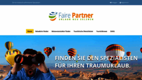 What Faire-partner.com website looked like in 2019 (4 years ago)