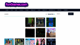 What Fungames.com website looked like in 2019 (4 years ago)