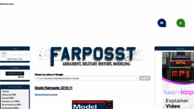What Farposst.ru website looked like in 2019 (4 years ago)