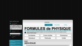 What Formules-physique.com website looked like in 2019 (4 years ago)
