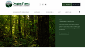 What Forestlegacy.org website looked like in 2019 (4 years ago)
