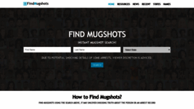 What Findmugshots.com website looked like in 2019 (4 years ago)