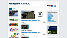 What Fondazioneasfap.it website looked like in 2019 (4 years ago)