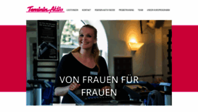 What Feminin-aktiv.de website looked like in 2019 (4 years ago)