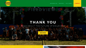 What Fieldviewfestival.co.uk website looked like in 2019 (4 years ago)