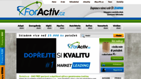 What Foractiv.cz website looked like in 2019 (4 years ago)
