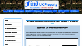 What Findukproperty.com website looked like in 2019 (4 years ago)