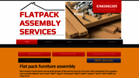What Flat-pack-assembly.com website looked like in 2019 (4 years ago)