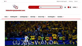 What Fotbollstrojorpanatet.com website looked like in 2019 (4 years ago)