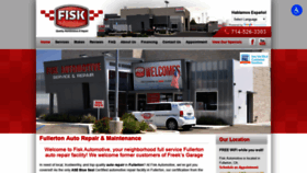 What Fiskauto.com website looked like in 2019 (4 years ago)