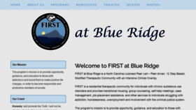 What Firstinc.org website looked like in 2019 (4 years ago)