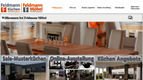 What Feldmann-moebel.de website looked like in 2019 (4 years ago)