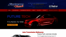 What Future-tech.com.au website looked like in 2019 (4 years ago)