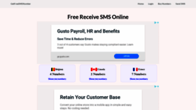 What Freesmscode.com website looked like in 2019 (4 years ago)