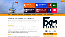 What Flexamit.com website looked like in 2019 (4 years ago)