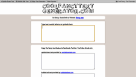 What Fancy.ooo website looked like in 2019 (4 years ago)