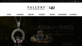 What Fallers.com website looked like in 2019 (4 years ago)