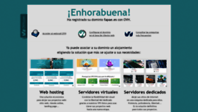 What Fapae.es website looked like in 2019 (4 years ago)