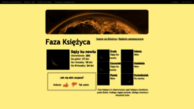 What Fazaksiezyca.pl website looked like in 2019 (4 years ago)