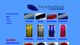 What Feathermart.com website looked like in 2019 (4 years ago)