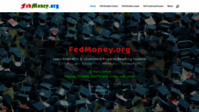 What Fedmoney.com website looked like in 2019 (4 years ago)