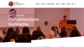 What Federatiezakenvrouwen.nl website looked like in 2019 (4 years ago)