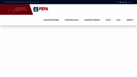 What Fefa.edu.rs website looked like in 2019 (4 years ago)