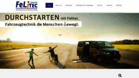 What Felitec.de website looked like in 2019 (4 years ago)