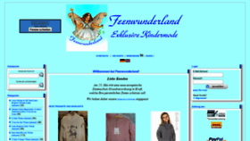 What Feenwunderland.de website looked like in 2019 (4 years ago)